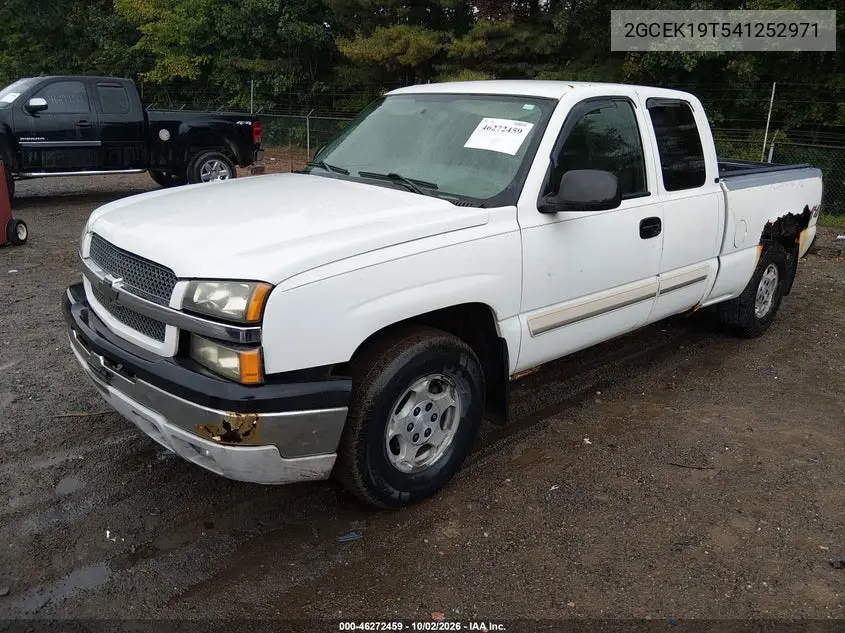 2004 CHEVROLET SILVERADO VIN 2GCEK19T541252971 — фото 2