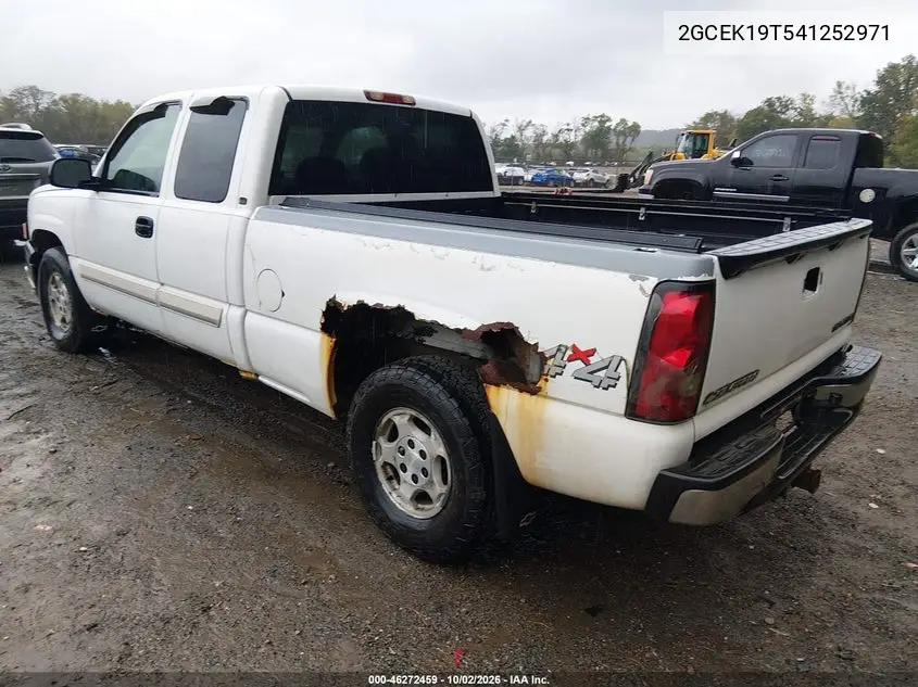 2004 CHEVROLET SILVERADO VIN 2GCEK19T541252971 — фото 3