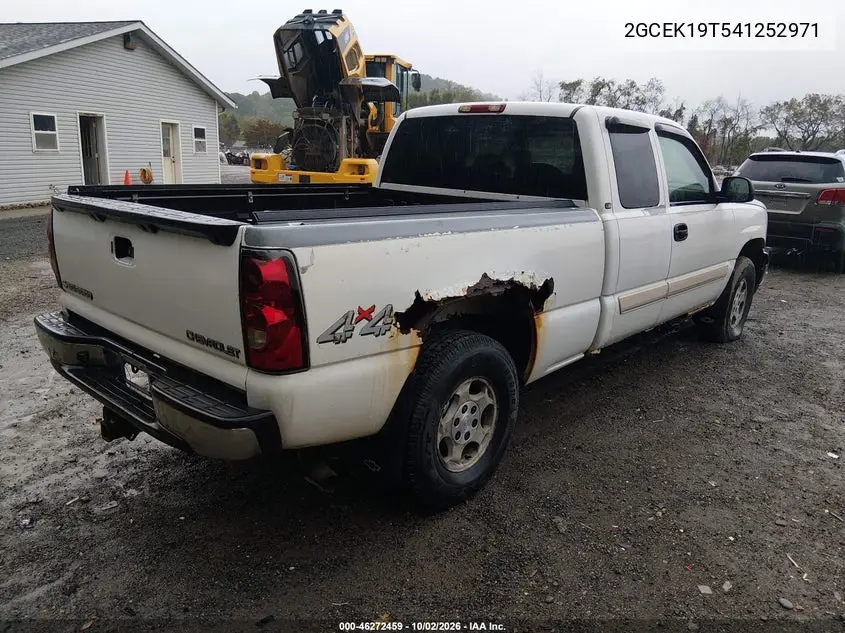 2004 CHEVROLET SILVERADO VIN 2GCEK19T541252971 — фото 4