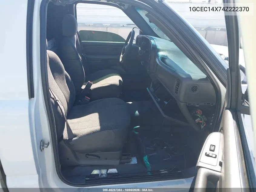 2004 CHEVROLET SILVERADO VIN 1GCEC14X74Z222370 — фото 5