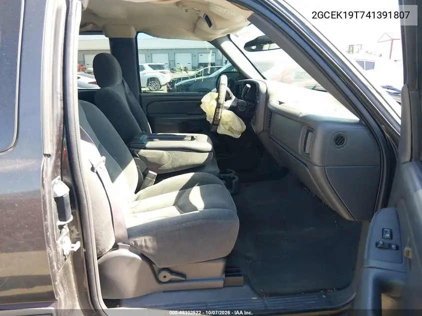 2004 CHEVROLET SILVERADO VIN 2GCEK19T741391807 — фото 5