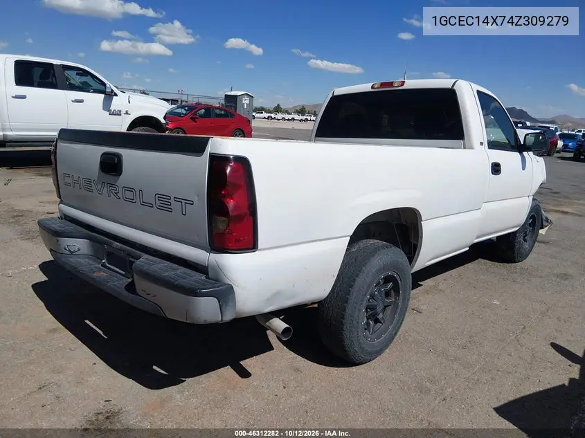 2004 CHEVROLET SILVERADO VIN 1GCEC14X74Z309279 — фото 4
