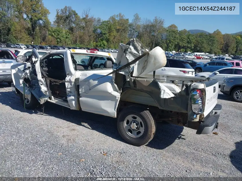 2004 CHEVROLET SILVERADO VIN 1GCEC14X54Z244187 — фото 3