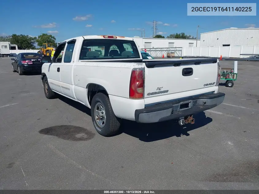 2004 CHEVROLET SILVERADO VIN 2GCEC19T641140225 — фото 3