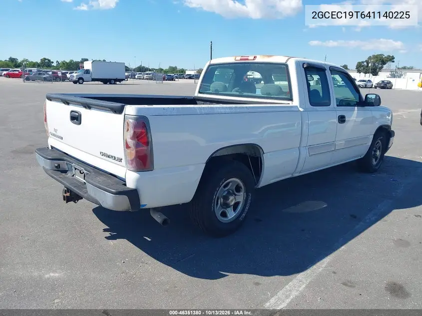 2004 CHEVROLET SILVERADO VIN 2GCEC19T641140225 — фото 4