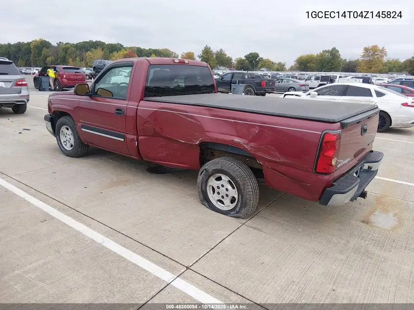 2004 CHEVROLET SILVERADO VIN 1GCEC14T04Z145824 — фото 3