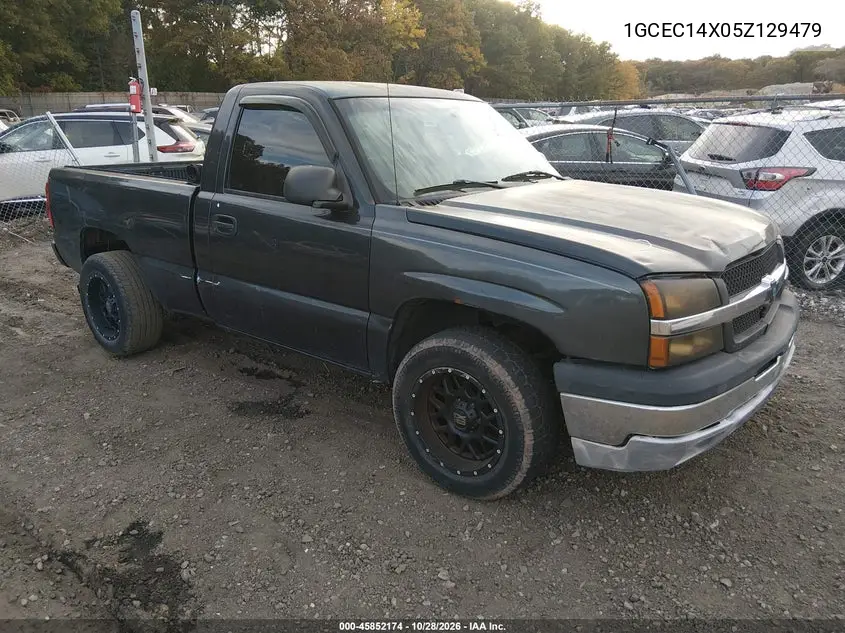 CHEVROLET SILVERADO 2005, VIN 1GCEC14X05Z129479