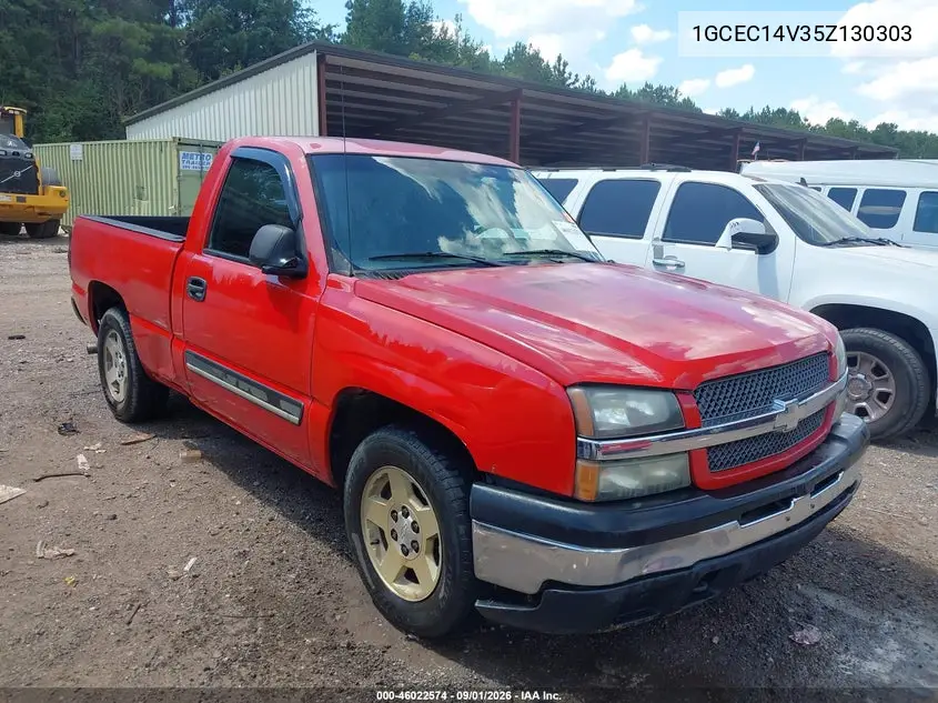 CHEVROLET SILVERADO 2005, VIN 1GCEC14V35Z130303