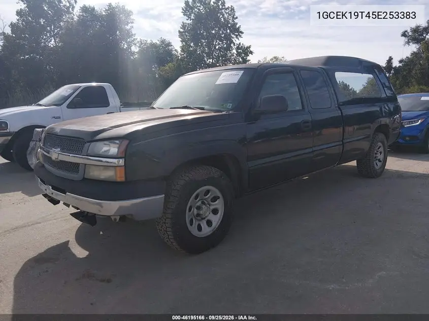 2005 CHEVROLET SILVERADO VIN 1GCEK19T45E253383 — фото 2