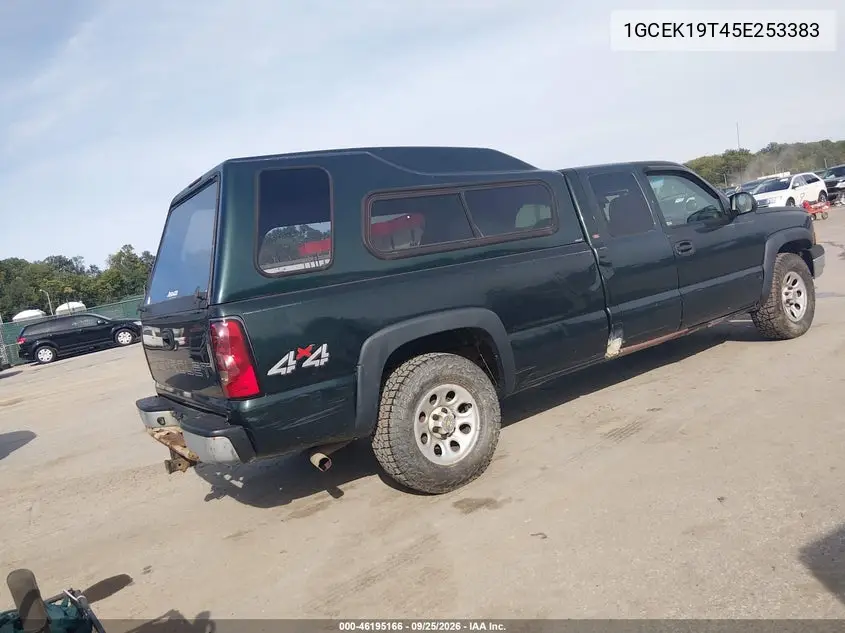 2005 CHEVROLET SILVERADO VIN 1GCEK19T45E253383 — фото 4