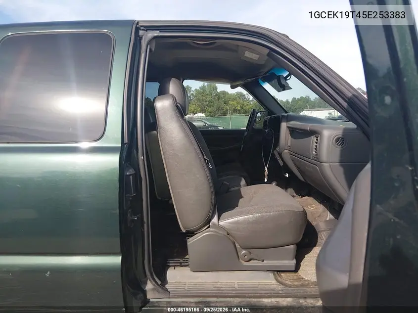 2005 CHEVROLET SILVERADO VIN 1GCEK19T45E253383 — фото 5