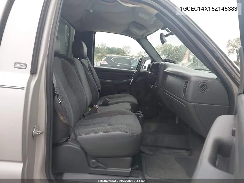2005 CHEVROLET SILVERADO VIN 1GCEC14X15Z145383 — фото 5