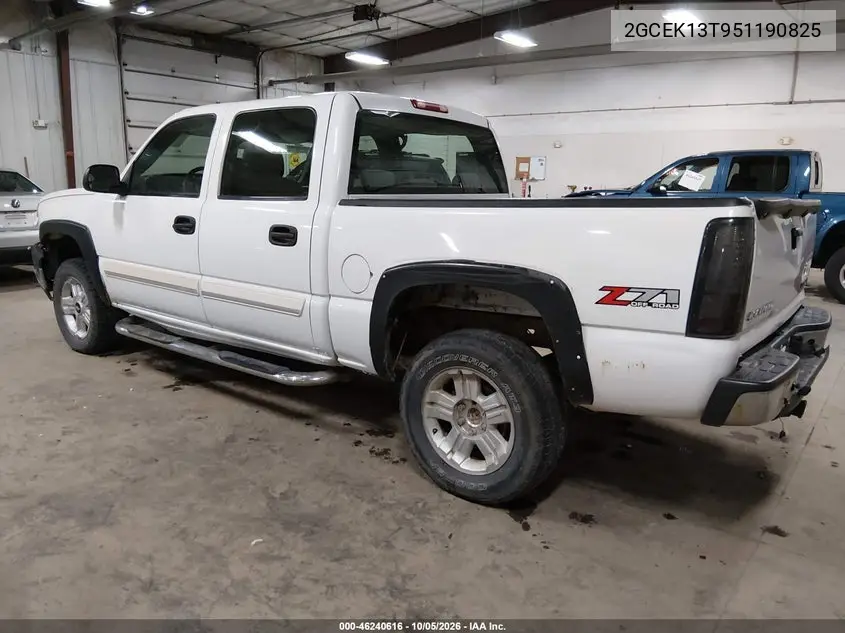 2005 CHEVROLET SILVERADO VIN 2GCEK13T951190825 — фото 3