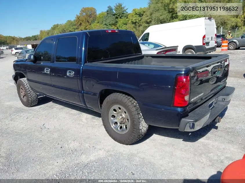 2005 CHEVROLET SILVERADO VIN 2GCEC13T951198632 — фото 3