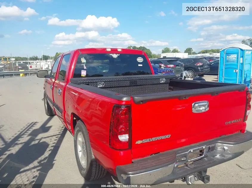 2005 CHEVROLET SILVERADO VIN 2GCEC13T651328320 — фото 3