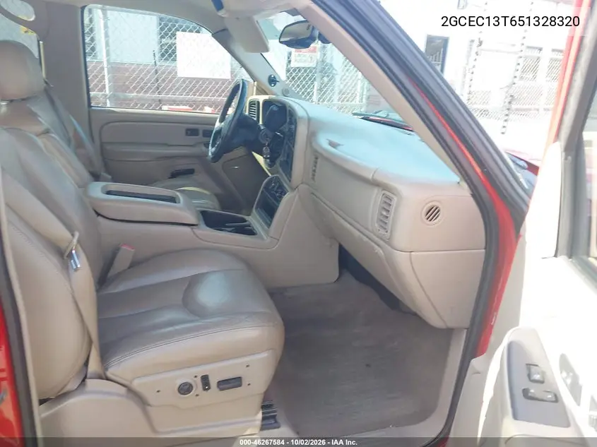 2005 CHEVROLET SILVERADO VIN 2GCEC13T651328320 — фото 5