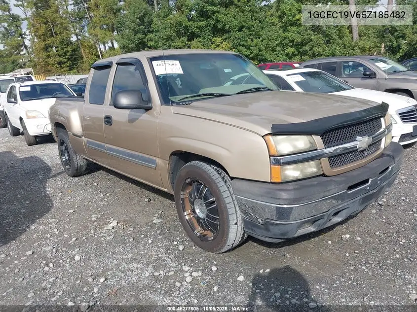 CHEVROLET SILVERADO 2005, VIN 1GCEC19V65Z185482