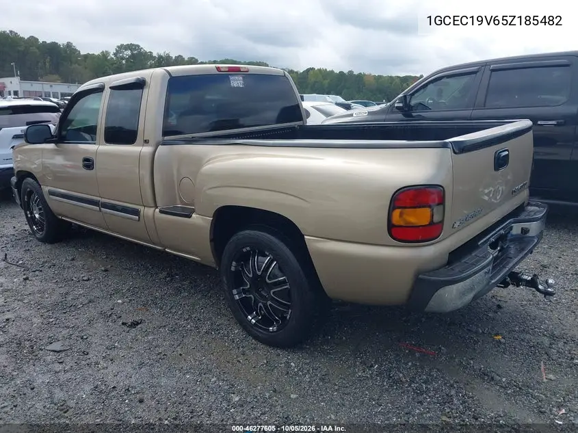 2005 CHEVROLET SILVERADO VIN 1GCEC19V65Z185482 — фото 3