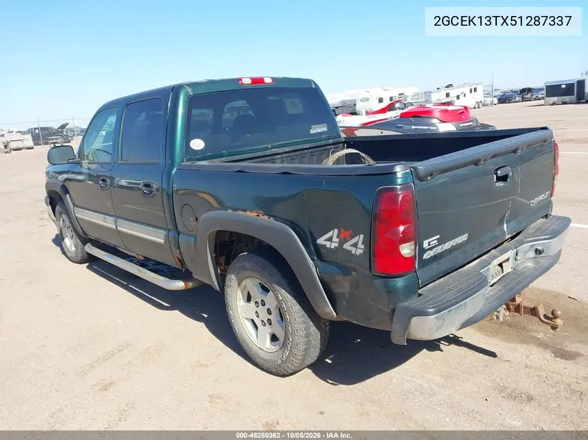 2005 CHEVROLET SILVERADO VIN 2GCEK13TX51287337 — фото 3