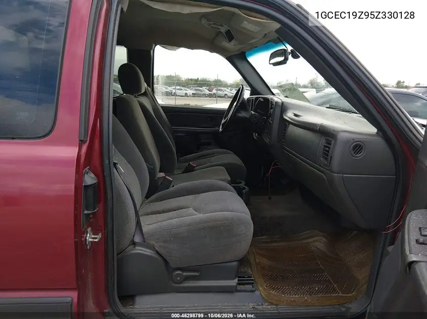 2005 CHEVROLET SILVERADO VIN 1GCEC19Z95Z330128 — фото 5