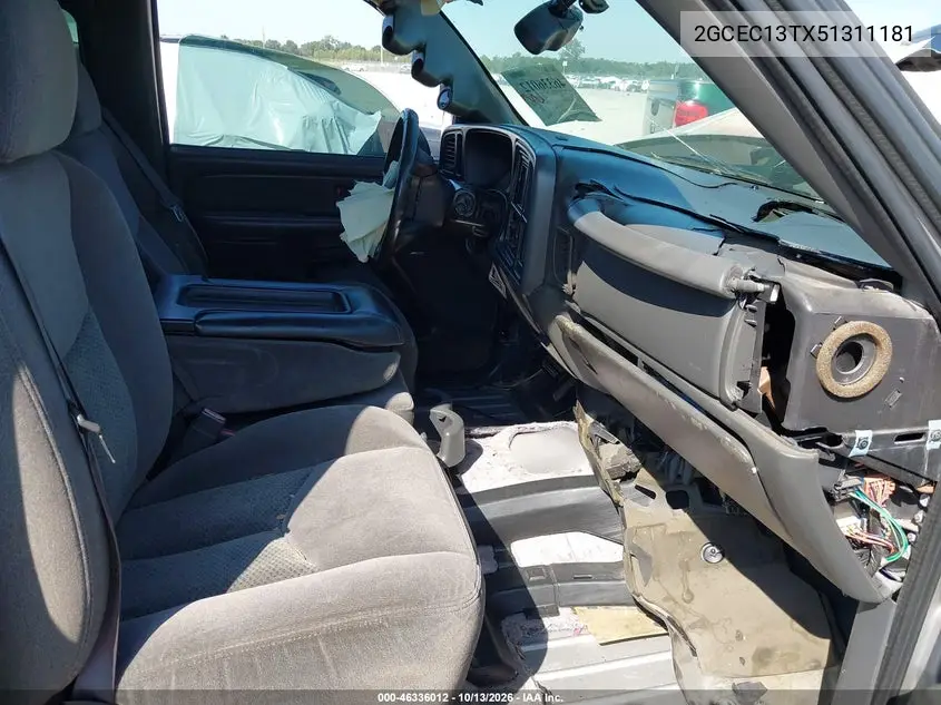 2005 CHEVROLET SILVERADO VIN 2GCEC13TX51311181 — фото 5