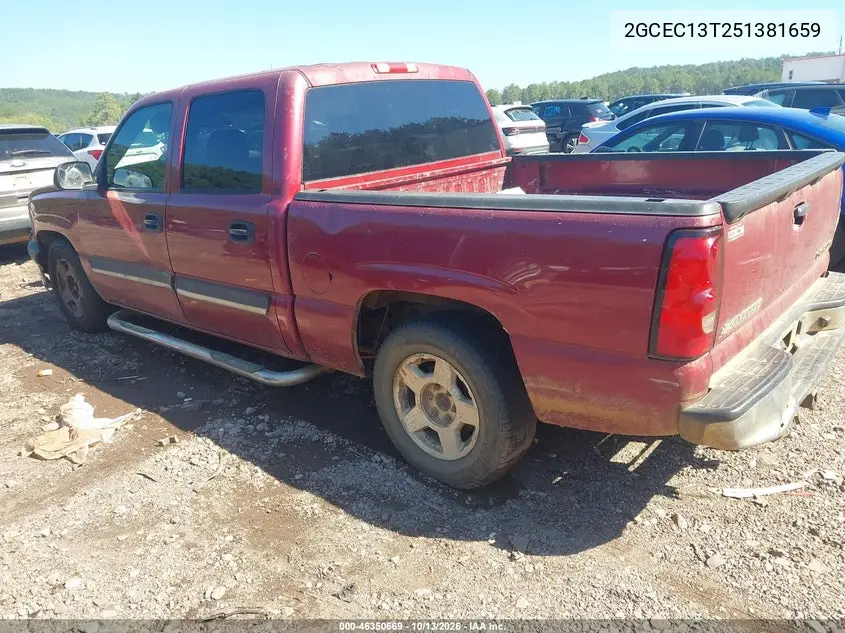 2005 CHEVROLET SILVERADO VIN 2GCEC13T251381659 — фото 3