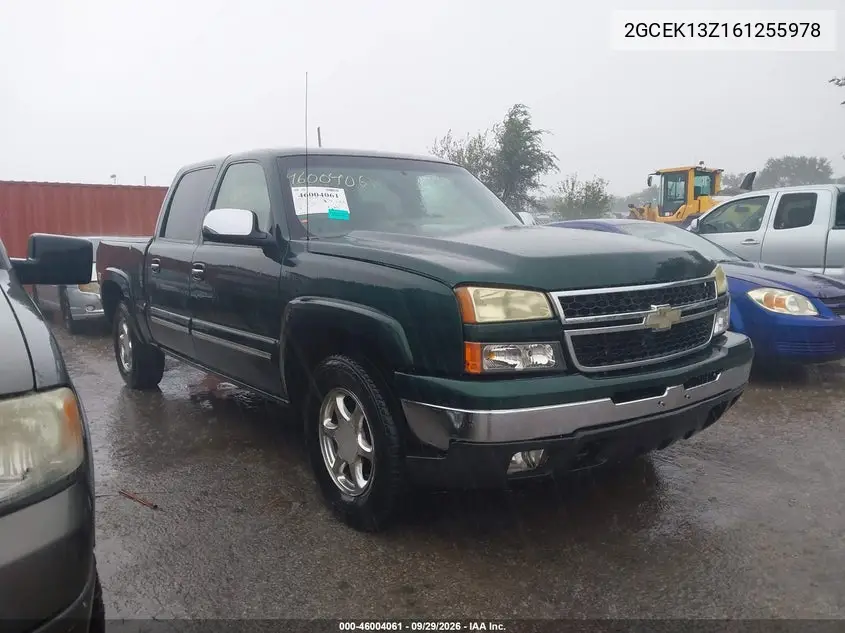 CHEVROLET SILVERADO 2006, VIN 2GCEK13Z161255978