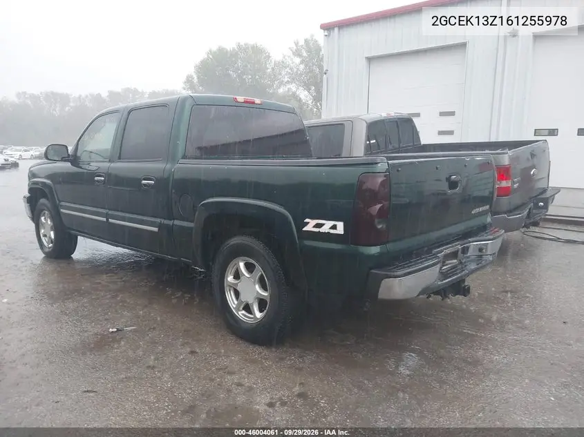 2006 CHEVROLET SILVERADO VIN 2GCEK13Z161255978 — фото 3