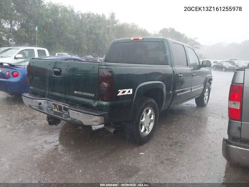 2006 CHEVROLET SILVERADO VIN 2GCEK13Z161255978 — фото 4