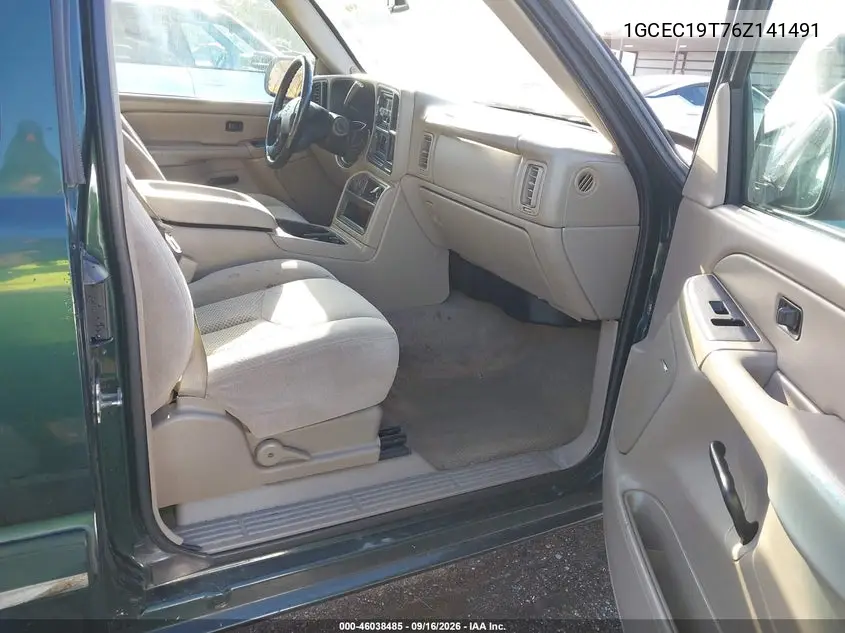 2006 CHEVROLET SILVERADO VIN 1GCEC19T76Z141491 — фото 5
