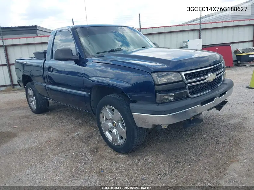 CHEVROLET SILVERADO 2006, VIN 3GCEC14X76G188627
