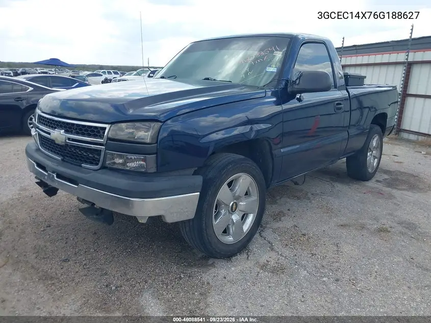 2006 CHEVROLET SILVERADO VIN 3GCEC14X76G188627 — фото 2