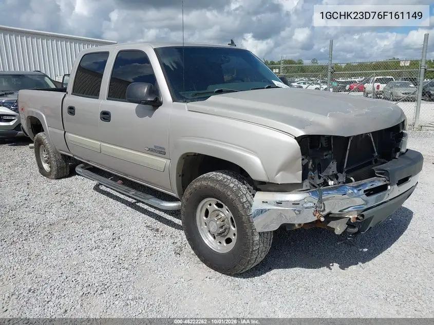 CHEVROLET SILVERADO 2006, VIN 1GCHK23D76F161149