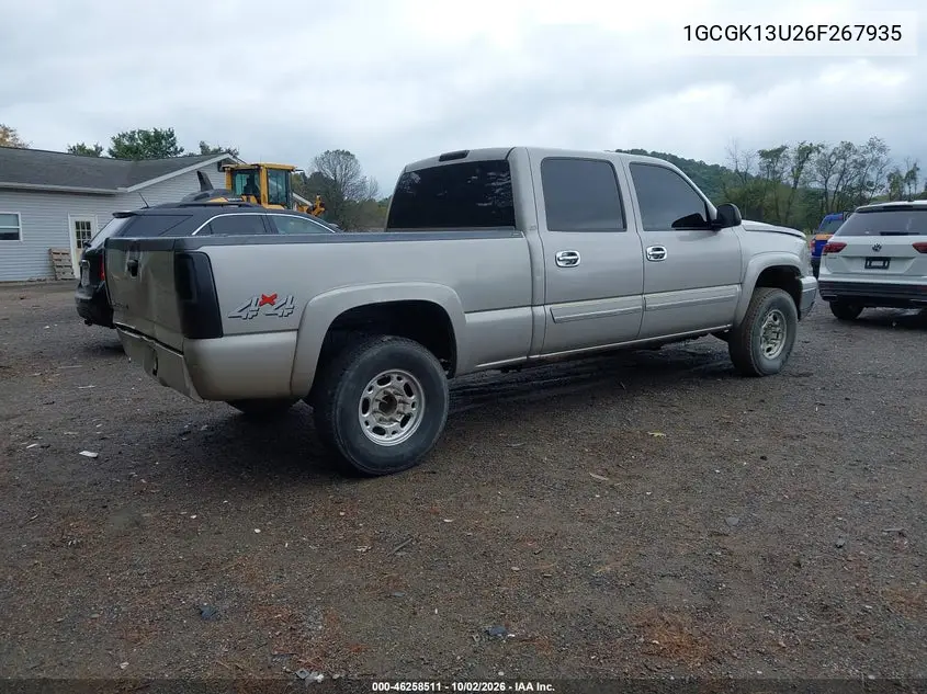 2006 CHEVROLET SILVERADO VIN 1GCGK13U26F267935 — фото 4