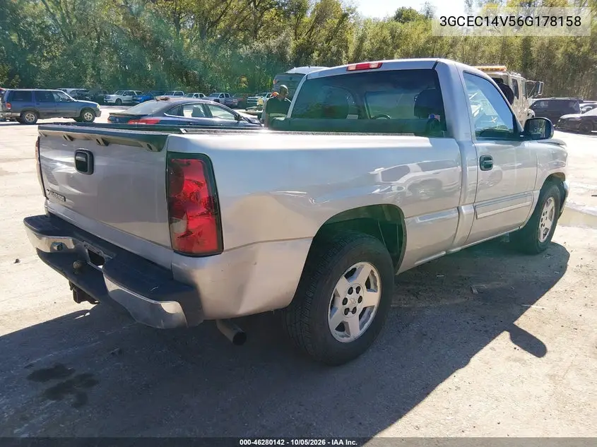 2006 CHEVROLET SILVERADO VIN 3GCEC14V56G178158 — фото 4