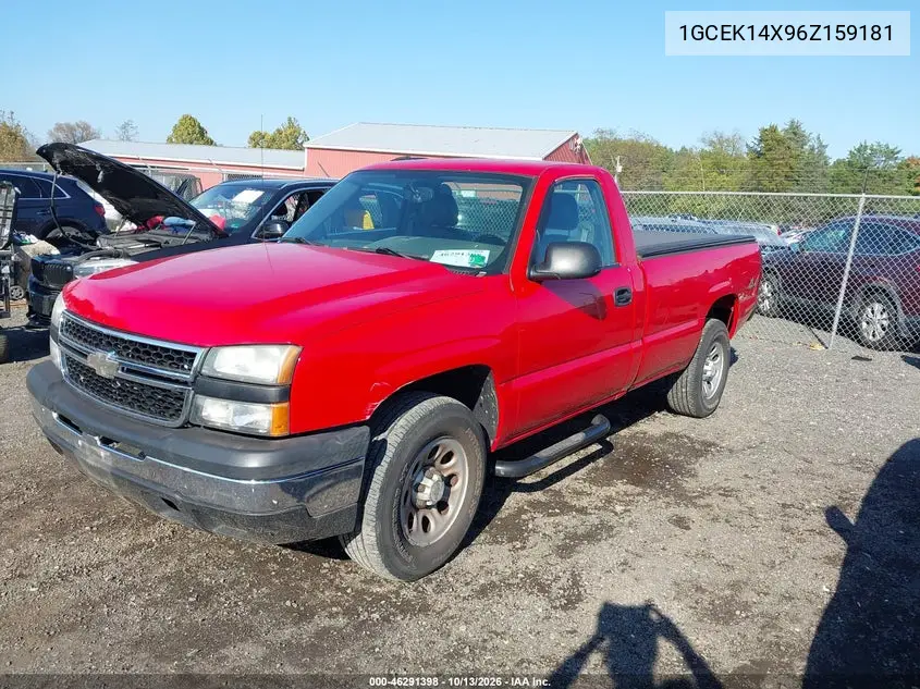 2006 CHEVROLET SILVERADO VIN 1GCEK14X96Z159181 — фото 2
