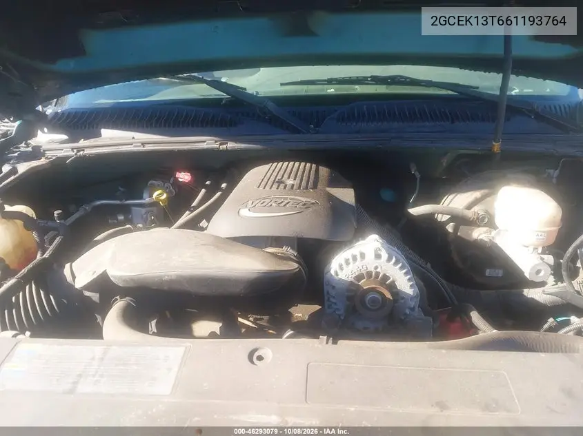 2006 CHEVROLET SILVERADO VIN 2GCEK13T661193764 — фото 10