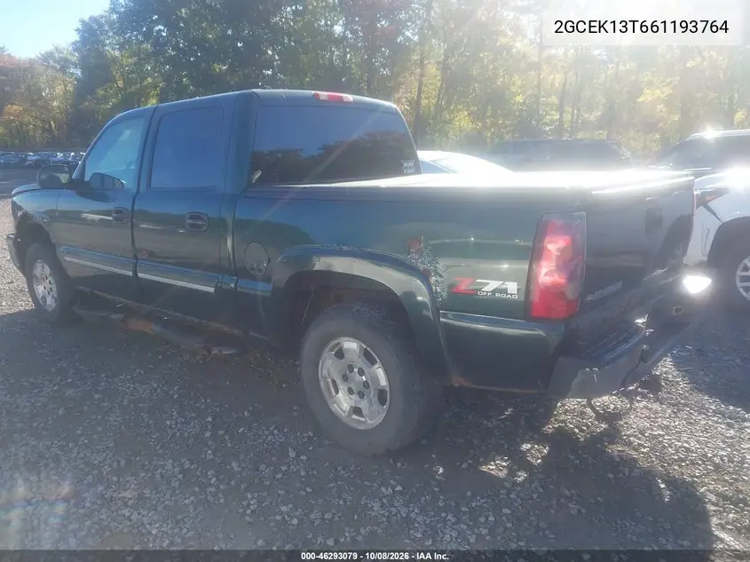 2006 CHEVROLET SILVERADO VIN 2GCEK13T661193764 — фото 3