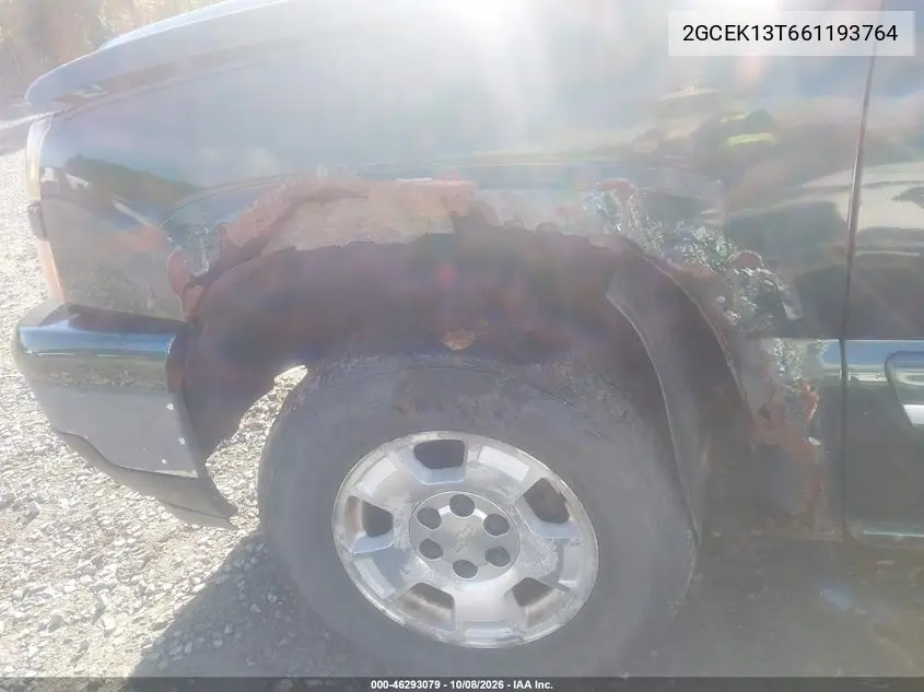 2006 CHEVROLET SILVERADO VIN 2GCEK13T661193764 — фото 6