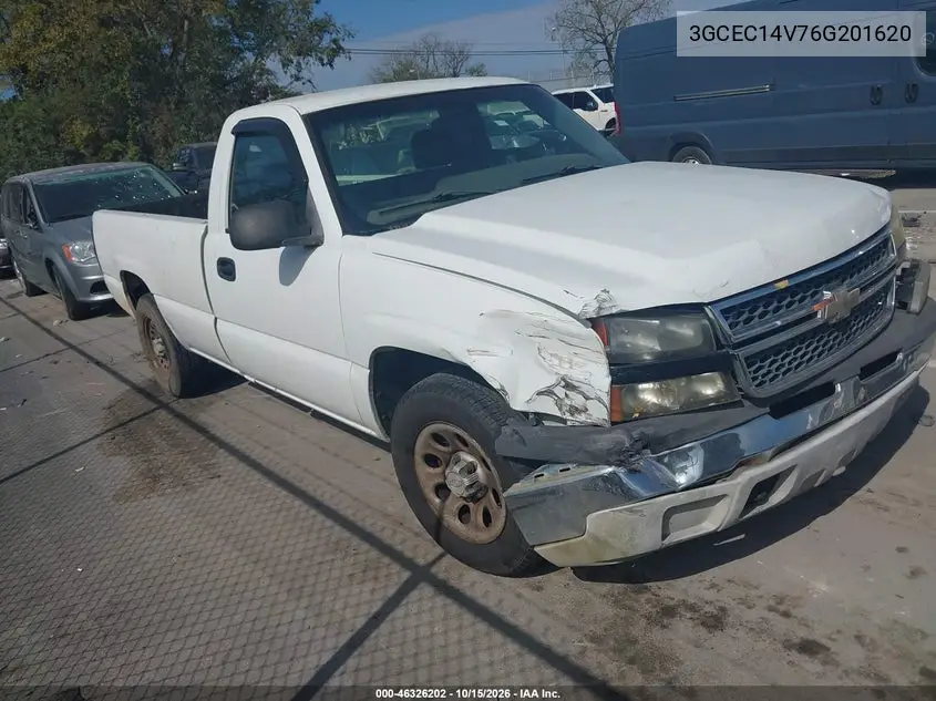 CHEVROLET SILVERADO 2006, VIN 3GCEC14V76G201620