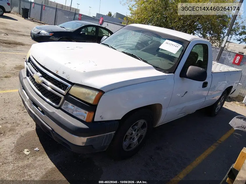 2006 CHEVROLET SILVERADO VIN 3GCEC14X46G264174 — фото 2