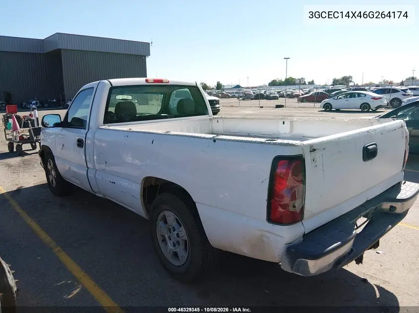 2006 CHEVROLET SILVERADO VIN 3GCEC14X46G264174 — фото 3
