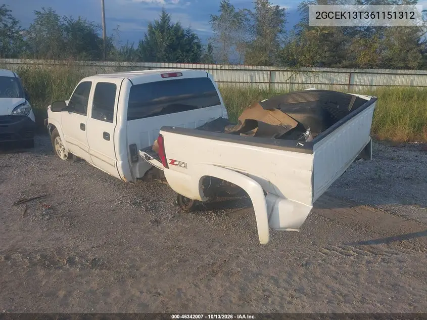 2006 CHEVROLET SILVERADO VIN 2GCEK13T361151312 — фото 3