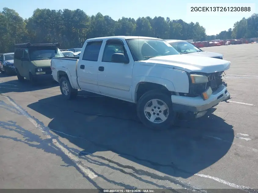CHEVROLET SILVERADO 2006, VIN 2GCEK13T261230888