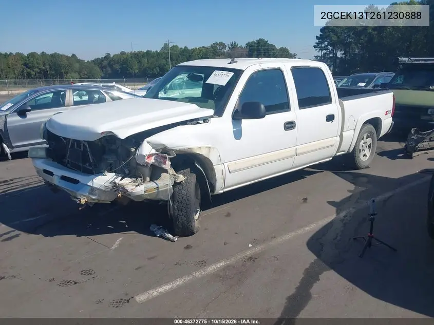 2006 CHEVROLET SILVERADO VIN 2GCEK13T261230888 — фото 2