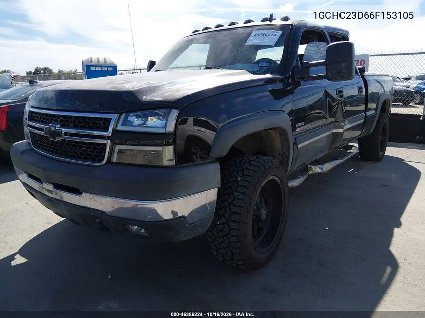 2006 CHEVROLET SILVERADO VIN 1GCHC23D66F153105 — фото 2