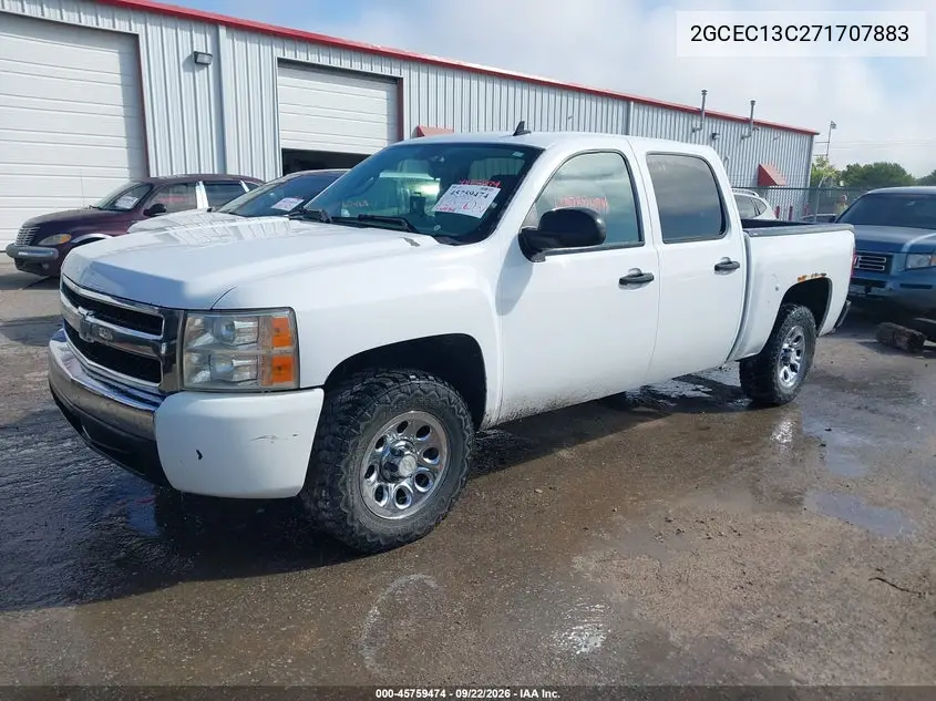 2007 CHEVROLET SILVERADO VIN 2GCEC13C271707883 — фото 2