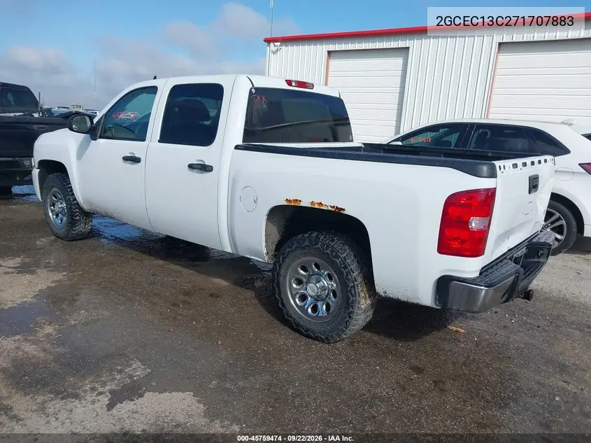 2007 CHEVROLET SILVERADO VIN 2GCEC13C271707883 — фото 3