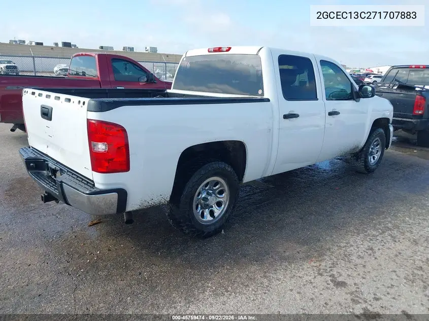 2007 CHEVROLET SILVERADO VIN 2GCEC13C271707883 — фото 4