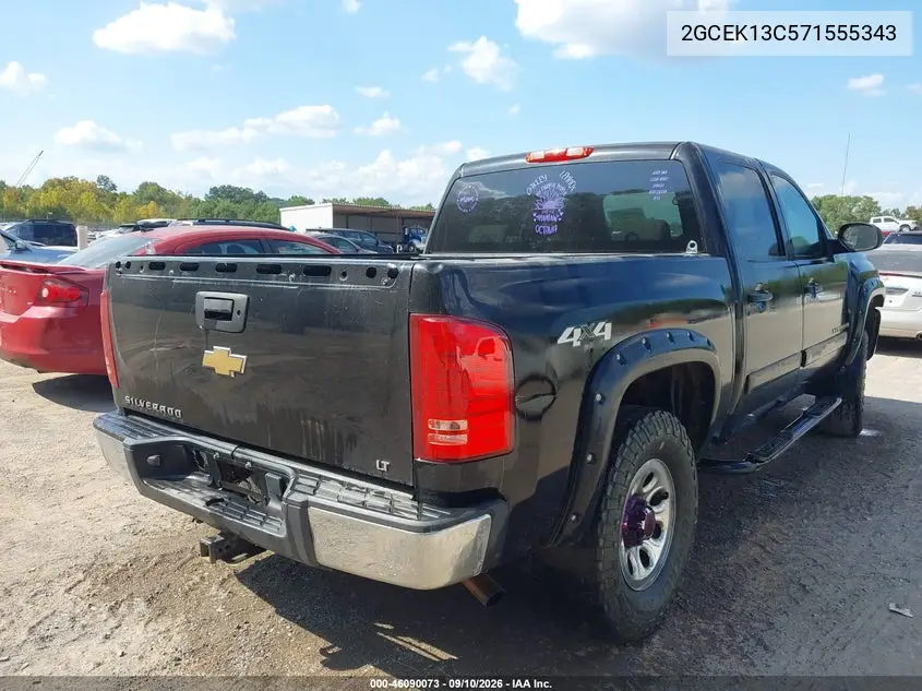 2007 CHEVROLET SILVERADO VIN 2GCEK13C571555343 — фото 4